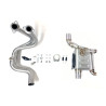 IXRace Uitlaatsysteem MK2 Series | Zilver | Kawasaki Ninja 650 & Z650(+RS)