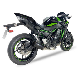 IXRace Uitlaatsysteem MK2 Series | Zwart | Kawasaki Ninja 650 & Z650(+RS)