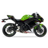 IXRace Uitlaatsysteem MK2 Series | Zwart | Kawasaki Ninja 650 & Z650(+RS)
