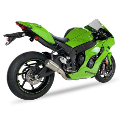 IXRace Uitlaat MK2 Series | Zilver | Kawasaki ZX-10R/ZX-10RR Ninja