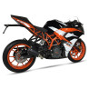 IXRace Uitlaat MK2 Series | Zwart | KTM 125/390 Duke & RC