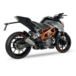 IXRace Uitlaat MK2 Series | Zilver | KTM 125/390 Duke & 390 RC