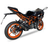 IXRace Uitlaat MK2 Series | Zwart | KTM 125/390 Duke & RC