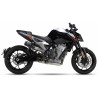IXRace Uitlaat MK2 Series | Zwart | Husqvarna 801 Vitpilen & KTM 790/890 Duke & 890 Duke R