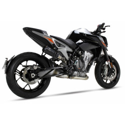 IXRace Uitlaat MK2 Series | Zwart | Husqvarna 801 Vitpilen & KTM 790/890 Duke & 890 Duke R