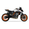 IXRace Uitlaat MK2 Series | Zwart | Husqvarna 801 Vitpilen & KTM 790/890 Duke & 890 Duke R