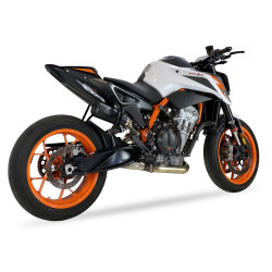 IXRace Uitlaat MK2 Series | Zwart | Husqvarna 801 Vitpilen & KTM 790/890 Duke & 890 Duke R