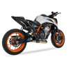 IXRace Uitlaat MK2 Series | Zwart | Husqvarna 801 Vitpilen & KTM 790/890 Duke & 890 Duke R