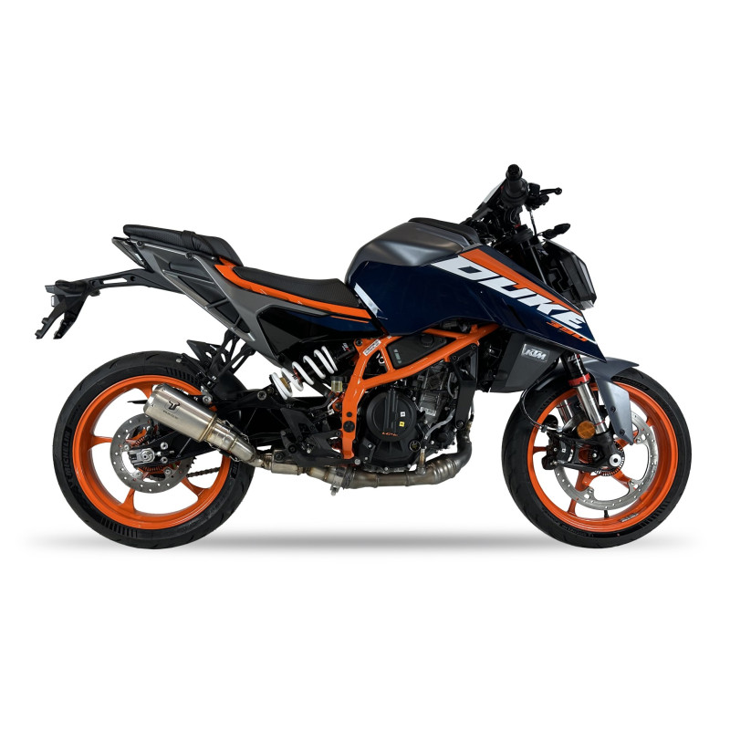 IXRace Uitlaat MK2 Series | Zilver | KTM 125/390 Duke