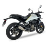 IXRace Uitlaat MK2 Series | Zilver | KTM 125/390 Duke