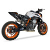 IXRace Uitlaat MK2 Series | Zilver | KTM 790/890 Duke & 890 Duke R