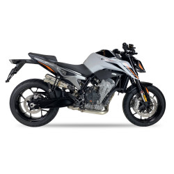 IXRace Uitlaat MK2 Series | Zilver | KTM 790/890 Duke & 890 Duke R