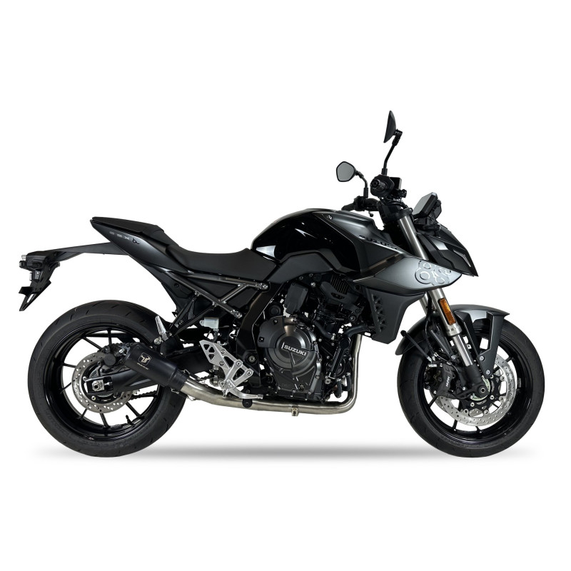 IXRace Uitlaatsysteem MK2 Series | Zwart | Suzuki GSX-8R