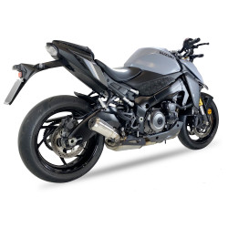 IXRace Uitlaat MK2 Series | Zilver | Suzuki GSX-S1000/GSX-S950 & Katana 1000