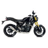 IXRace Uitlaat MK2 Series | Zilver | Triumph Scrambler 400 X & Speed 400