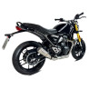 IXRace Uitlaat MK2 Series | Zilver | Triumph Scrambler 400 X & Speed 400