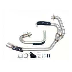 IXRace Uitlaatsysteem MK2 Series | Zilver | Triumph Scrambler 900