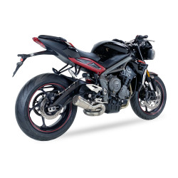 IXRace Uitlaat MK2 Series | Zilver | Triumph Street Triple 765