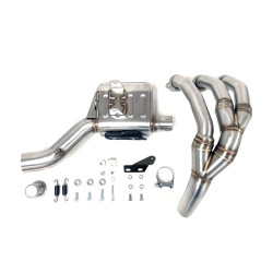 IXRace Uitlaatsysteem MK2 Series | Zwart | Triumph Tiger Sport 660