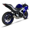 IXRace Uitlaatsysteem MK2 Series | Zilver | Yamaha YZF R3