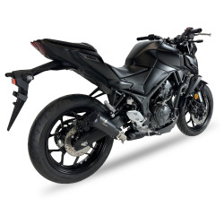 IXRace Uitlaat MK2 Series | Zwart | Yamaha YZF R3