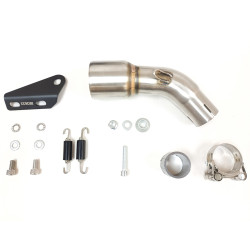 IXRace Uitlaat MK2 Series | Zwart | Yamaha YZF R3