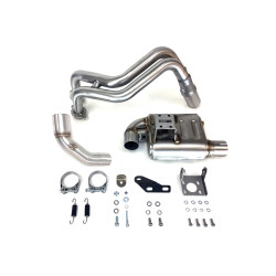IXRace Uitlaatsysteem MK2 Series | Zwart | Yamaha MT-07