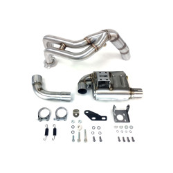 IXRace Uitlaatsysteem MK2 Series | Zwart | Yamaha MT-07