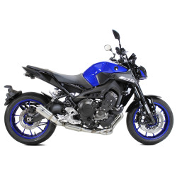 IXRace Uitlaatsysteem MK2 Series | Zilver | Yamaha MT-09/XSR900