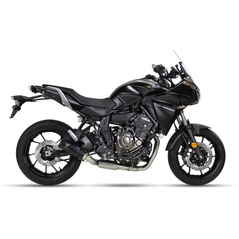 IXRace Uitlaatsysteem MK2 Series | Zwart | Yamaha Tracer 700