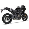 IXRace Uitlaatsysteem MK2 Series | Zwart | Yamaha Tracer 700