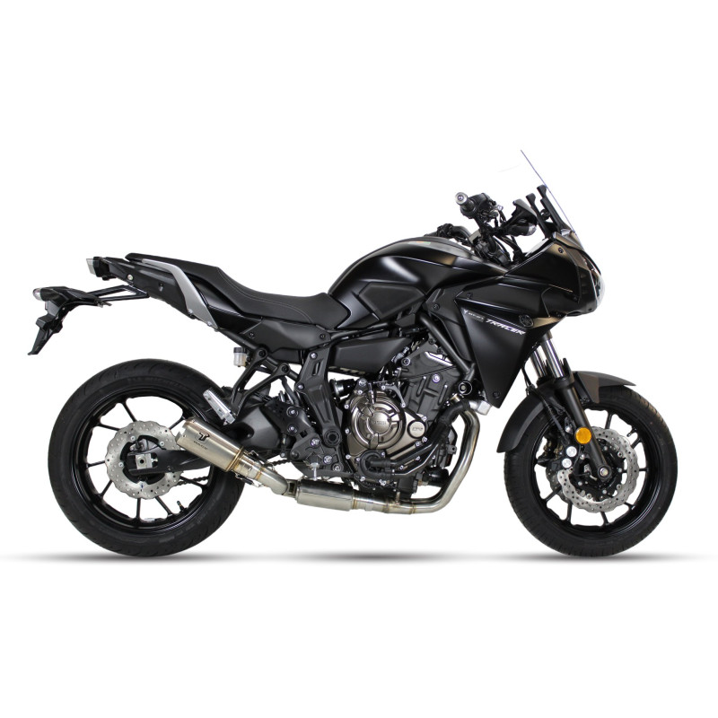 IXRace Uitlaatsysteem MK2 Series | Zwart | Yamaha Tracer 7