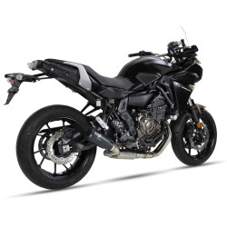IXRace Uitlaatsysteem MK2 Series | Zwart | Yamaha Tracer 7