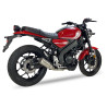 IXRace Uitlaatsysteem MK2 Series | Zilver | Yamaha XSR125 & YZF R125