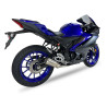 IXRace Uitlaatsysteem MK2 Series | Zilver | Yamaha XSR125 & YZF R125