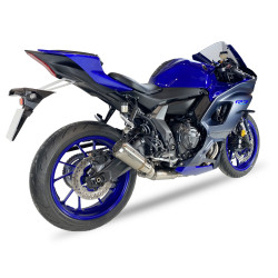 IXRace Uitlaat MK2 Series | Zilver | Yamaha YZF R7