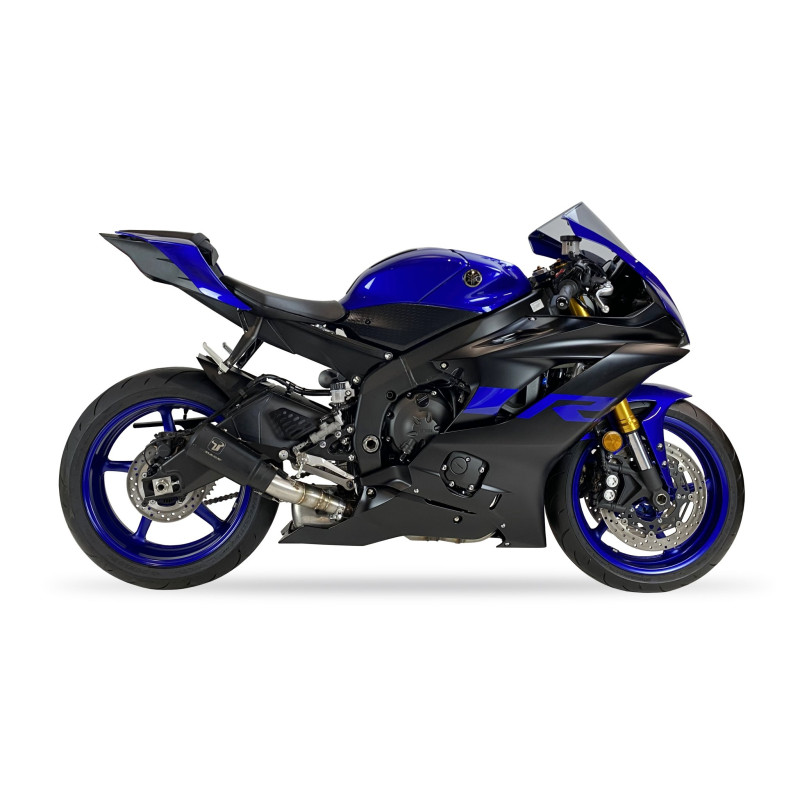 IXRace Uitlaat MK2 Series | Zwart | Yamaha YZF R6