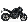 IXRace Uitlaatsysteem MK2 | Zwart | Yamaha MT-07