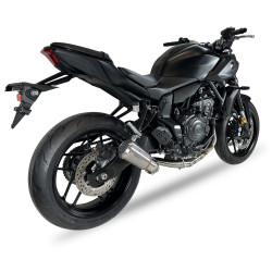IXRace Uitlaatsysteem MK2 | Zwart | Yamaha MT-07