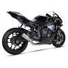 IXRace Uitlaat MK2 Series | Zilver | Yamaha MT10 & YZF R1
