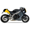 IXRace Uitlaatsysteem MK2 | Carbon | Yamaha XSR900