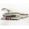 IXIL Uitlaat Dual Hyperlow L2X | Zilver | Kawasaki ZX-6R Ninja
