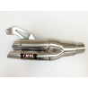 IXIL Uitlaat Dual Hyperlow L2X | Zilver | Kawasaki ZX-10R Ninja