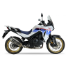 IXIL Uitlaat Mega Xtrem Trail MXT | Zilver | Honda XL750 Transalp