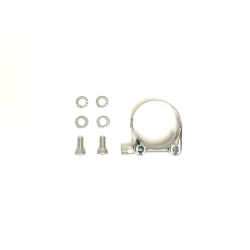 IXIL Uitlaat links Ironhead Round HC2-1B | Zwart | Harley Davidson Touring Road King