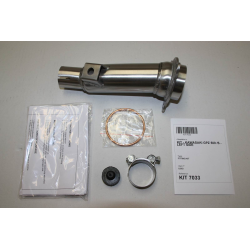 IXIL Uitlaat links Hexoval Xtrem EVO SOVE | Zilver | Kawasaki GPZ500S