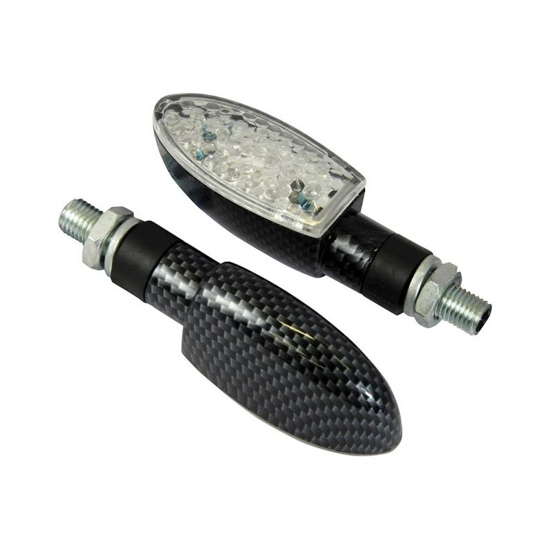Bike-It Knipperlichten LED Orb - Carbon