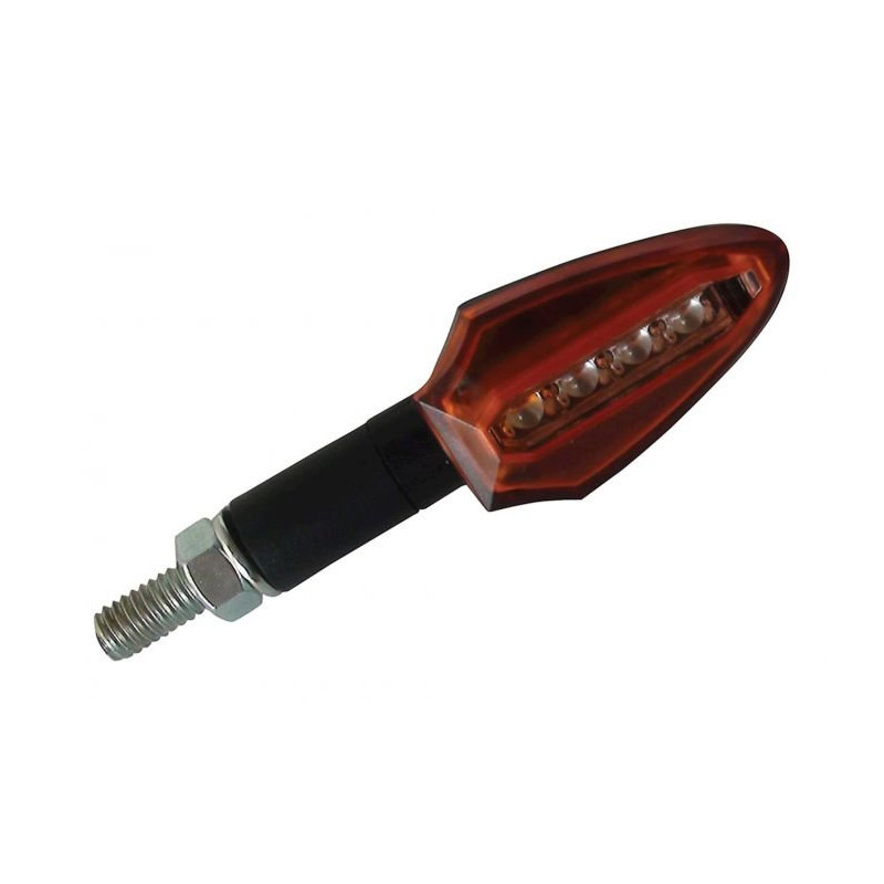 Bike-It Knipperlichten LED Runner One - Oranje/Zwart