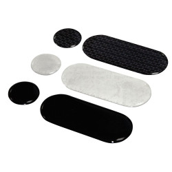 Bike-It Stickers Spots & Stripes Protectie (24-delig) - Black