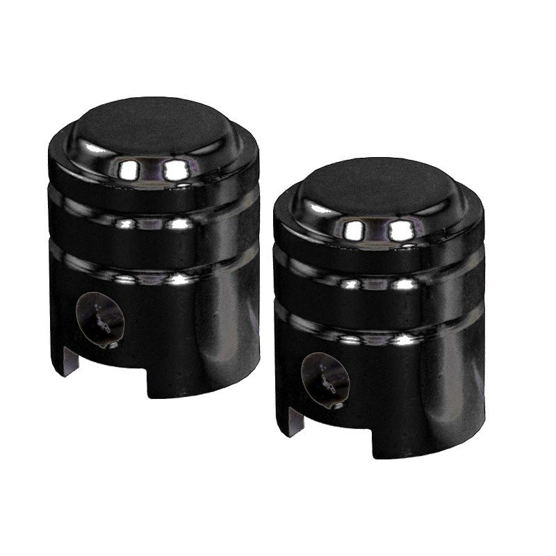 Bike-It Ventieldoppen Small Piston - Black